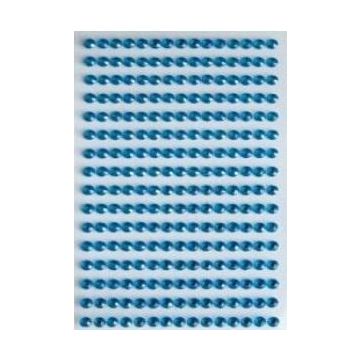 Dżety samoprzylepne niebieskie 6mm 140szt