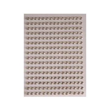 Dżety samoprzylepne srebrne 6mm 140szt