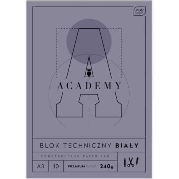 Blok techniczny A3/10K Academy (10szt)