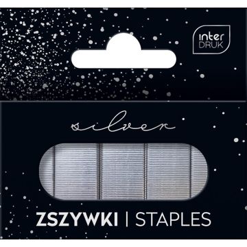 Zszywki 24/6 1000 szt. Silver