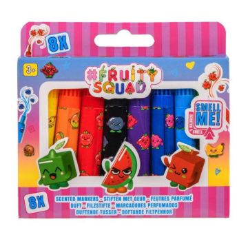 Pachnące mini pisaki 8 szt. FRUITYSQUAD