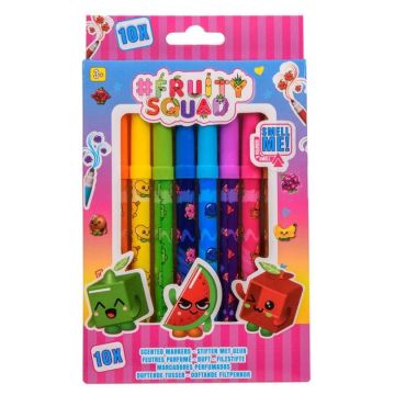 Pachnące pisaki 10szt FRUITYSQUAD