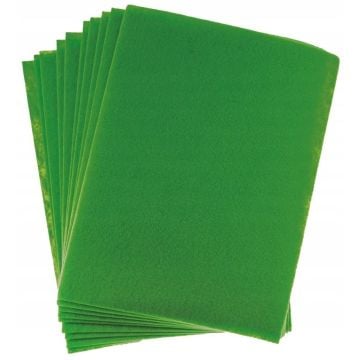 Filc A4 ciemnozielony 2mm 10szt