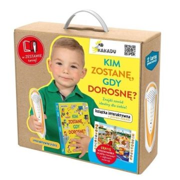 Mówiąca książka interaktywna Kim zostanę...
