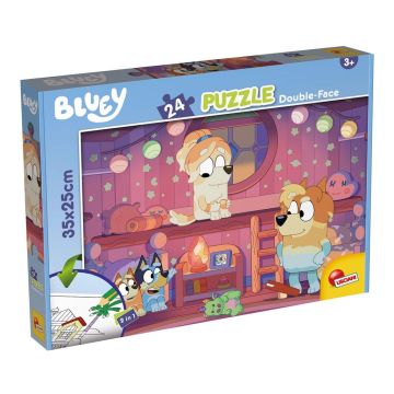 Puzzle podłogowe dwustronne M 24 Bluey Story Time