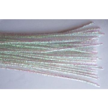 Druciki kreatywne białe 30cm 40szt
