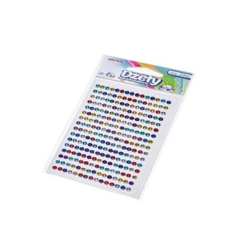 Dżety samoprzylepne kolorowe 4mm 240szt