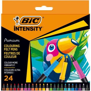 Flamastry Intensity Premium 24 kolory BIC