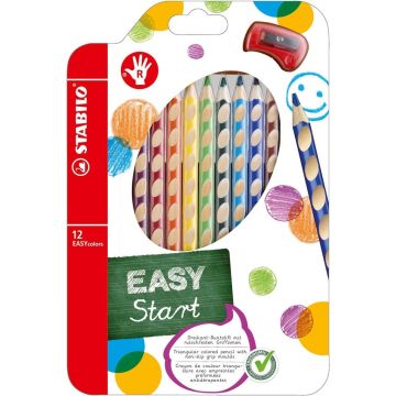 Kredki drewniane Easycolors R 12 kolorów