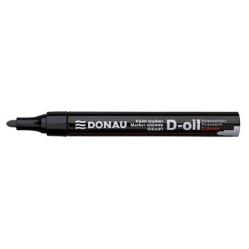 Marker olejowy D-Oil, okrągły 2,8mm czarny (12szt)