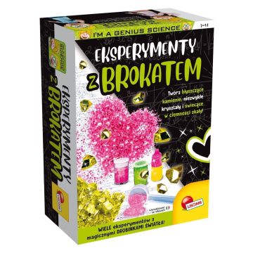Mały Geniusz - Eksperymenty z brokatem