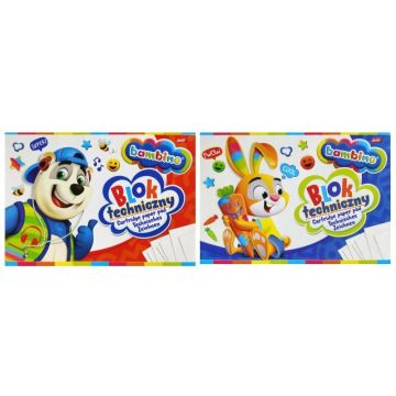 Blok techniczny A3/10K (10szt) BAMBINO