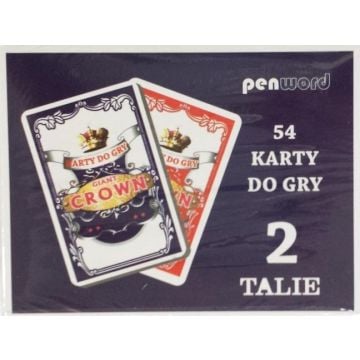 Karty do gry 54 2 talie