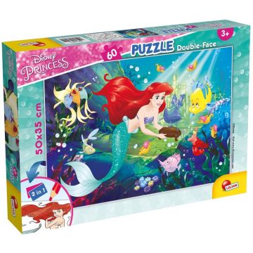 Puzzle dwustronne 60 Mała Syrenka