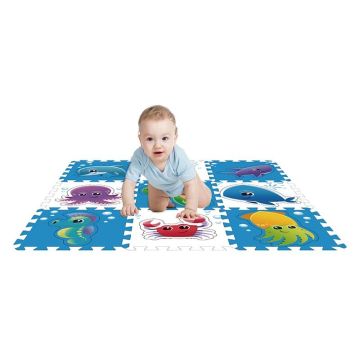 Puzzle piankowe 9 el. Podwodny świat