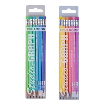Ołówek grafitowy Studio Graph Mat HB 6szt