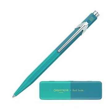 Długopis Paul Smith Edycja 4, M Cyan/Steel