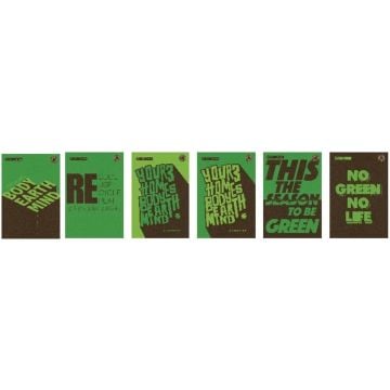 Zeszyt A4/60K kratka Green Typo Green (5szt)