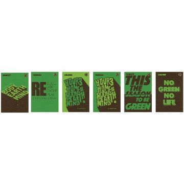 Zeszyt A5/60K linia Green Typo Green (5szt)