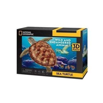 Puzzle 3D Żółw Wodny