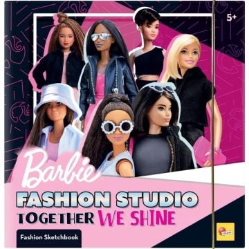 Barbie Sketch Book Together Fashion Studio