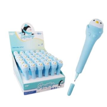 Długopis żelowy Squishy Pingwin (36szt)