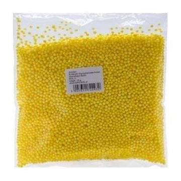 Styropianowe kulki 4mm żółte 10g