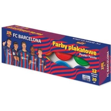 Farby plakatowe 12 kol 20ml ASTRA