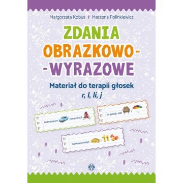 Zdania obrazkowo-wyrazowe - r, l, li, j w.2023