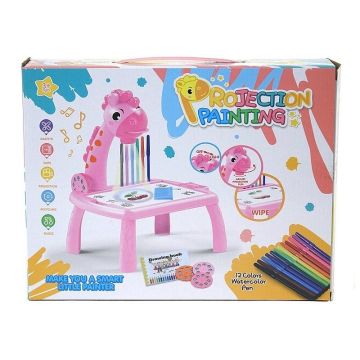 Projektor na baterie wymienne obrazki, akcesoria