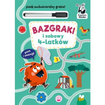 Kapitan Nauka Bazgraki i zabawy 4-latków