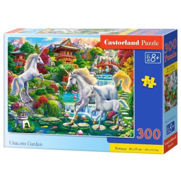Puzzle 300 Unicorn Garden CASTOR