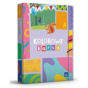 Kolorowe karty. Poziom A Trzylatek Pakiet