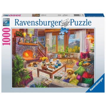 Puzzle 1000 Przytulny pokój