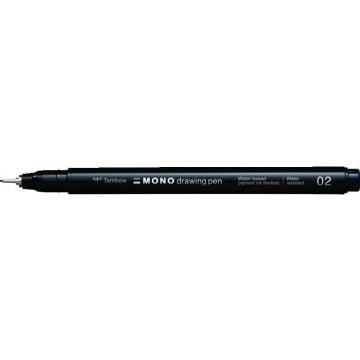 Cienkopis Mono drawing pen czarny 02 0.3mm