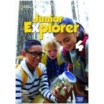 Język angielski SP 4 Junior Explorer neon Ćw.