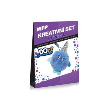 Zestaw kreatywny zawieszka niebieska