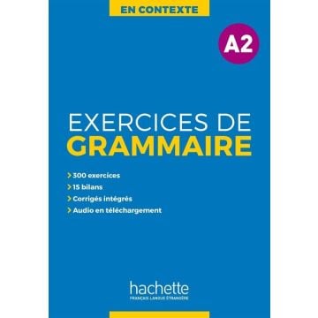 En Contexte. Exercices de grammaire A2 + klucz
