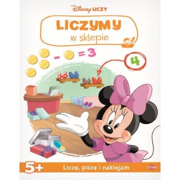 Disney uczy. Minnie. Liczymy w sklepie