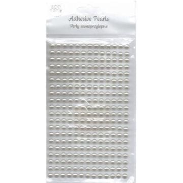 Perełki samoprzylepne Ivory 6mm 260szt