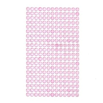 Kryształki samoprzylepne light pink 6mm 260szt