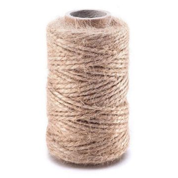Sznurek jutowy naturalny 2mm 100g