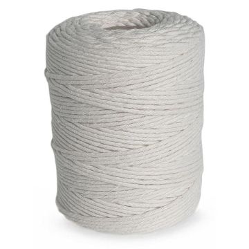 Sznurek bawełniany do makramy 2mm 250g biały