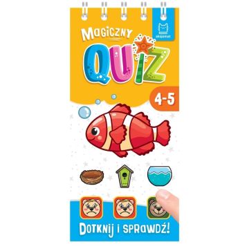 Magiczny quiz z rybką. Dotknij i sprawdź