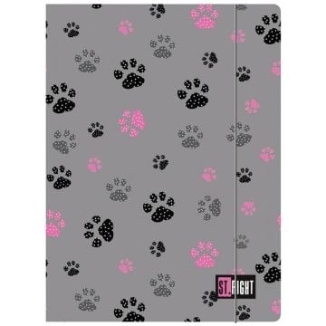 Teczka z gumką A4 Paws