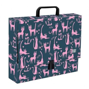 Teczka z rączką A4 XL Lazy Cats