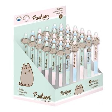 Wymazywalny długopis automatyczny Pusheen (36szt)