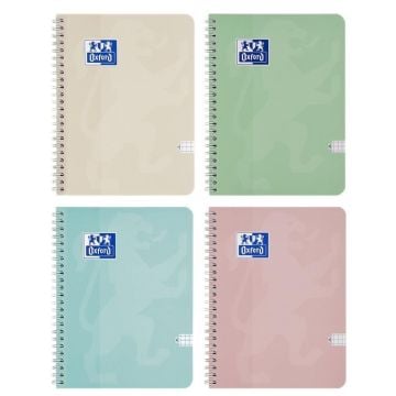 Kołozeszyt A5/80K kratka Touch Pastel (5szt)