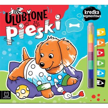 Ulubione pieski. Kredka segmentowa