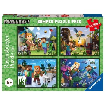 Puzzle 4x100 Minecraft